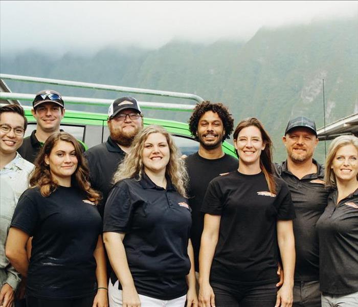 SERVPRO of Kailua Team including franchise owners