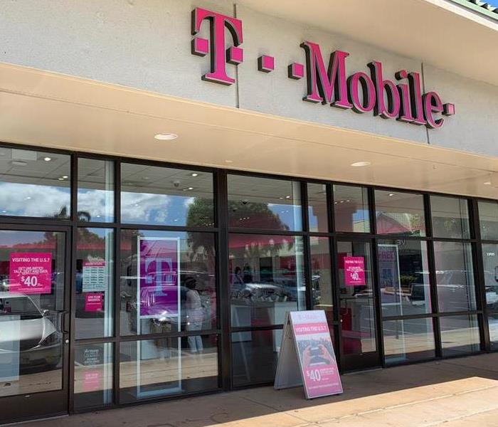 The outside of T-Mobile store